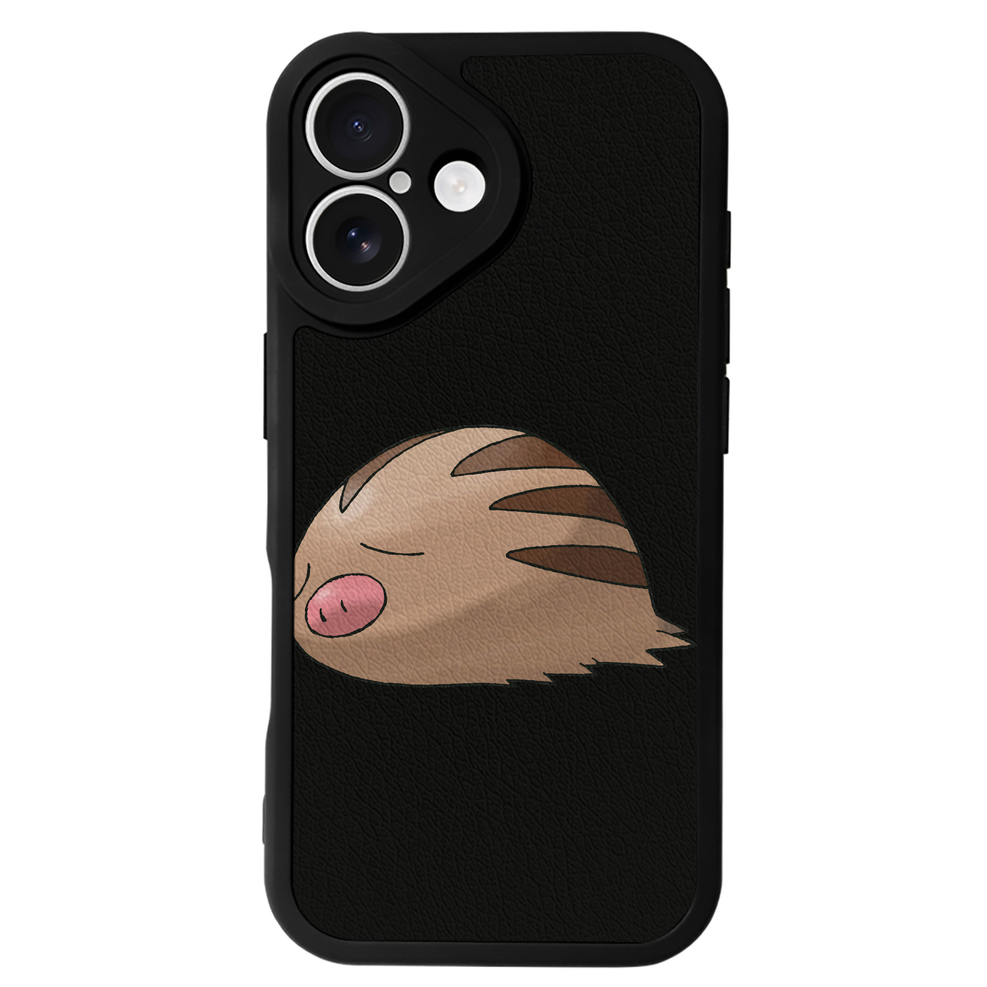 （画像用） ポケットモンスター Pokémon 【iPhone 16シリーズ対応】シリコンスマホケース（レザー調） 材質：シリコン